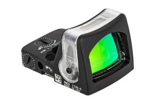 Trijicon RMR Type 2 dual illuminated LED Reflex sight features an amber 7 MOA reticle and black finish